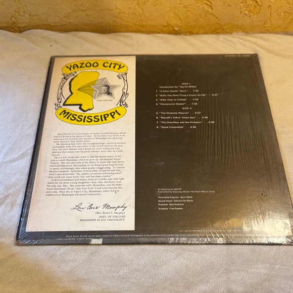 Jerry Clower from Yazoo City Vintage Vinyl Record - Picture 2 of 7
